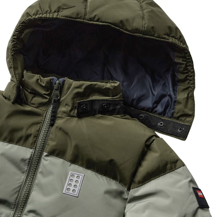 LEGO kidswear-LEGO børnetøj LWJIPE 705 - JACKET Dark khaki