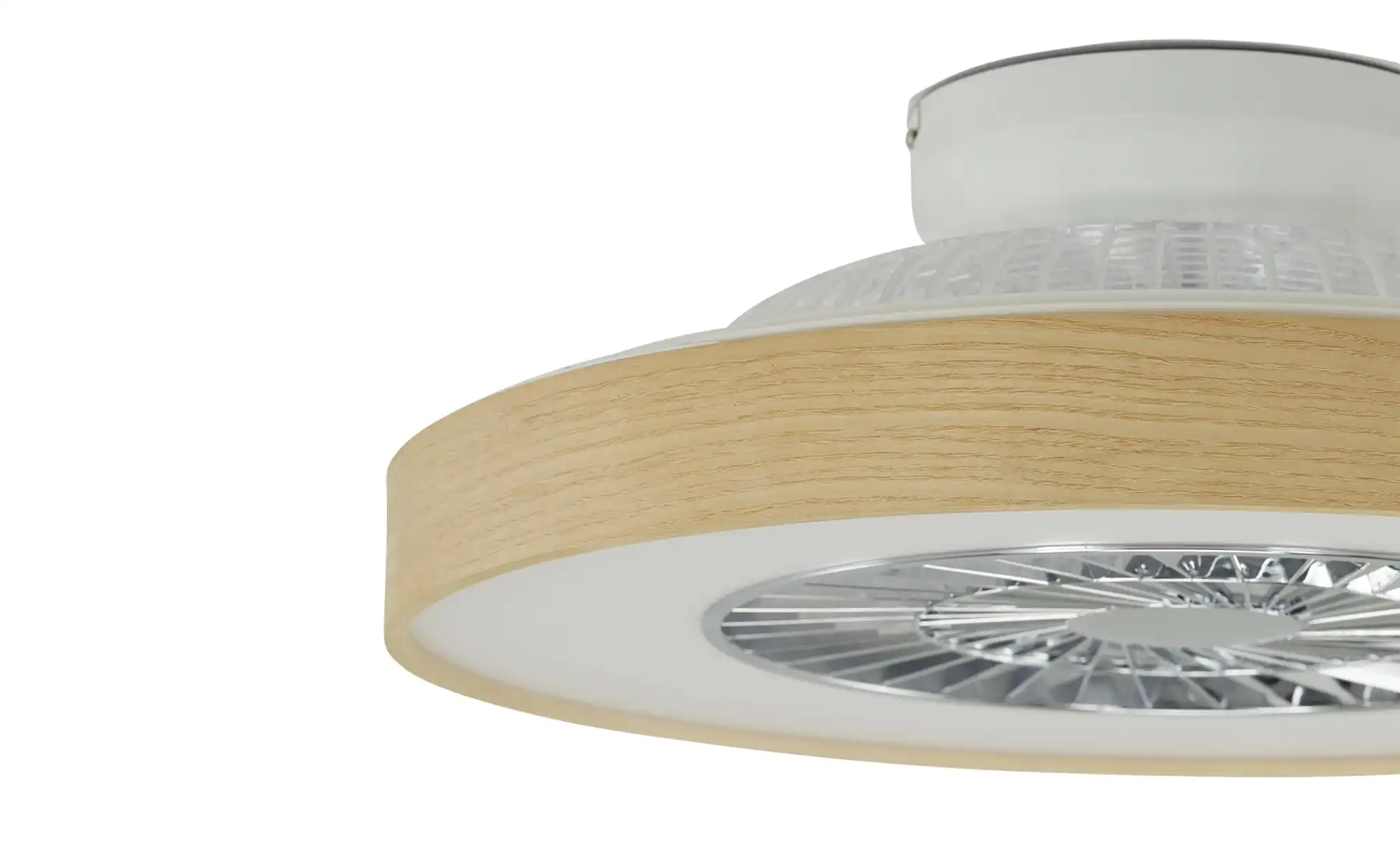 KHG Smart-Home Deckenventilator, Eichenholzoptik