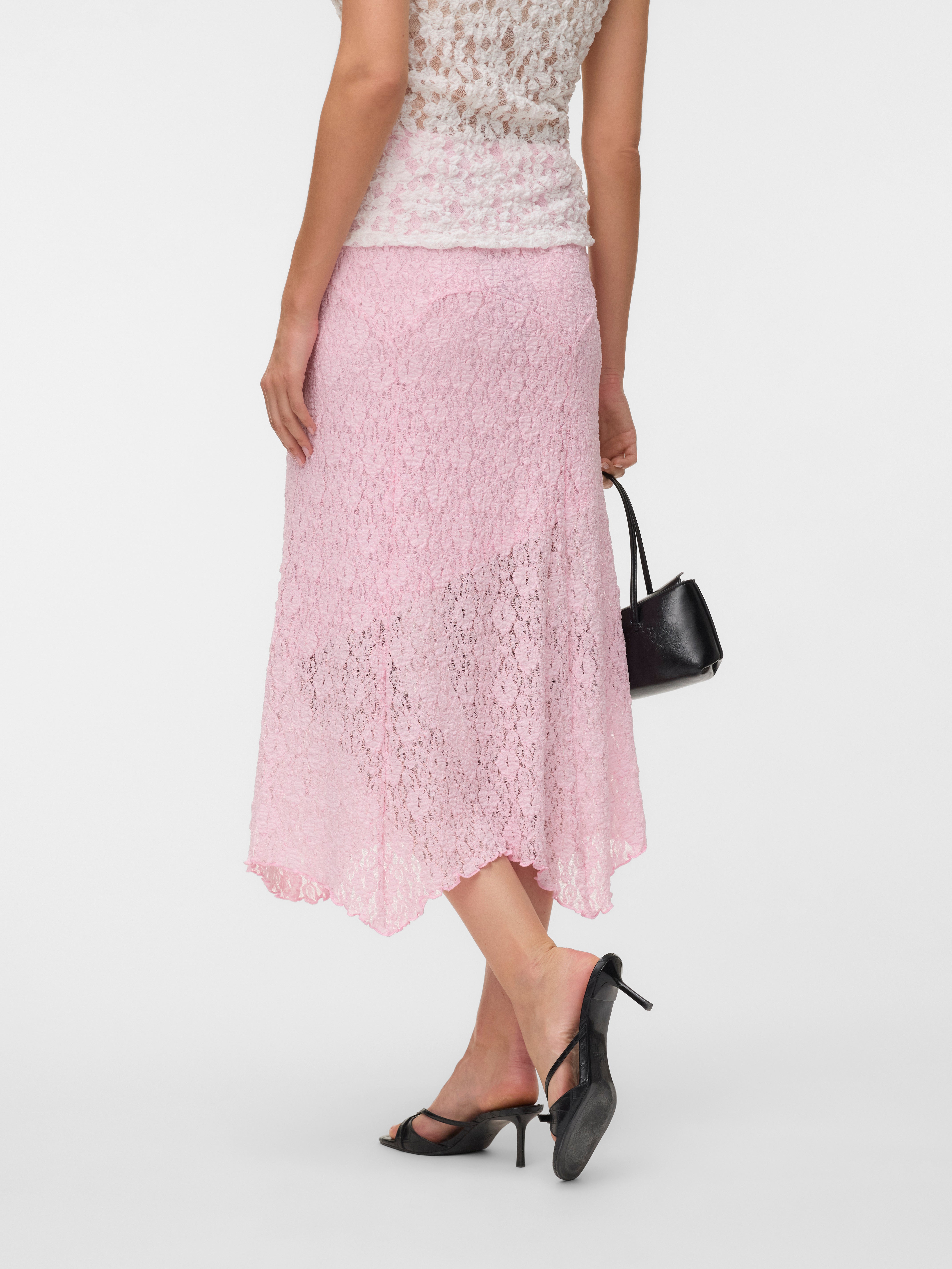 VMROSIE Mid waist Midi-rok