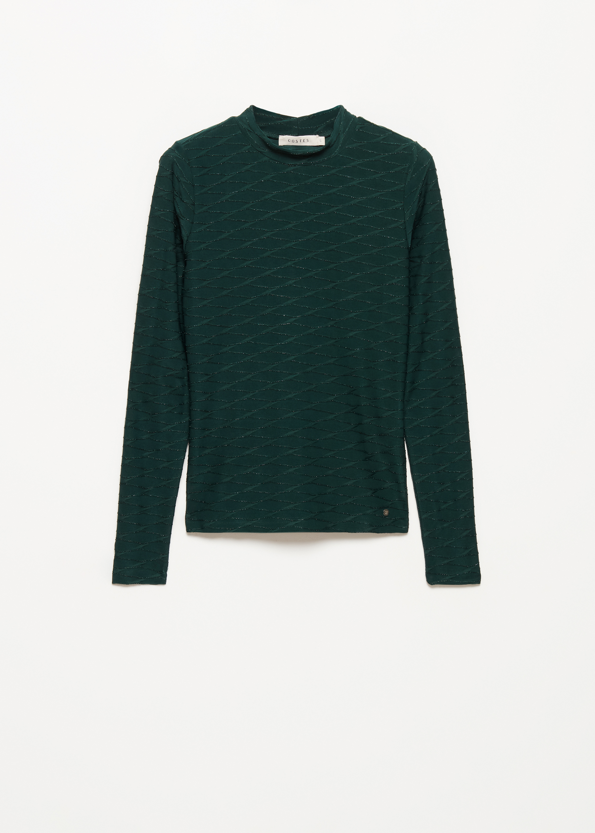 Top met lurex details
