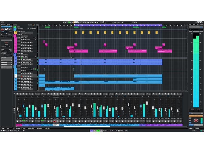 Steinberg Lizenzschlüssel Cubase Pro 13 Preisgekrönte 64-bit Floating-Point Steinberg Audio Engine mit bis zu 192kHz Abtastrate und unbegrenzter Anzahl von Spuren