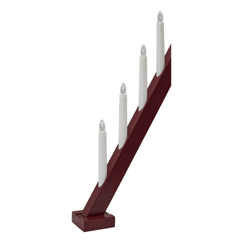 Stor adventslysestake LED 65 cm