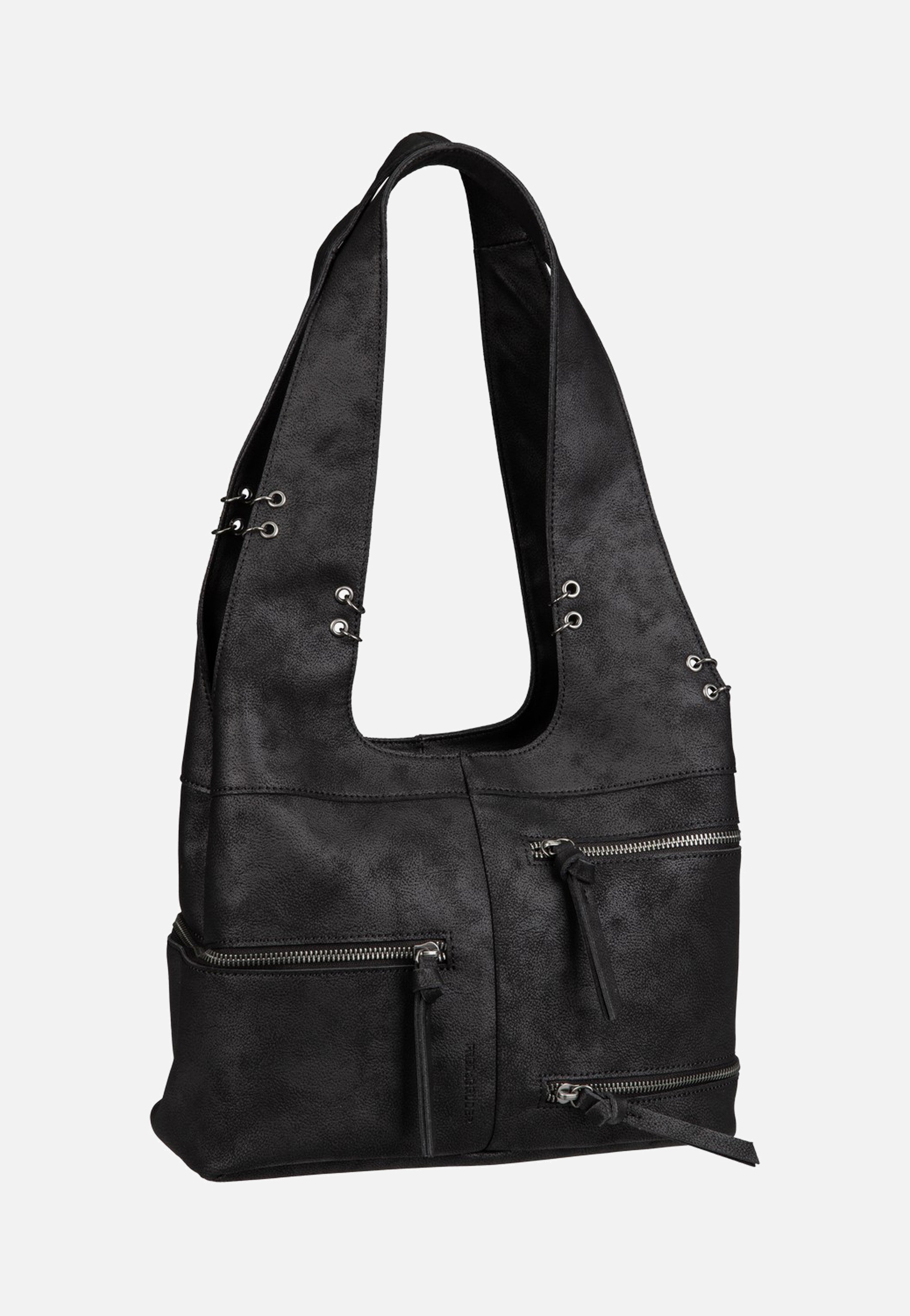 Rebel At Heart Hobo Black - Hobo Bag