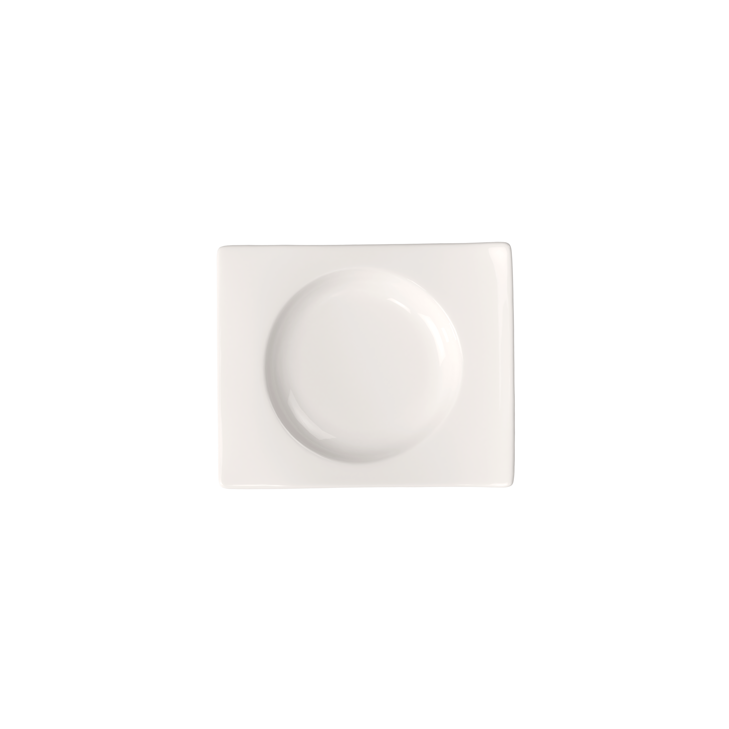 NewWave Soup cup saucer White, 7.1'' x 6'', Premium Porcelain