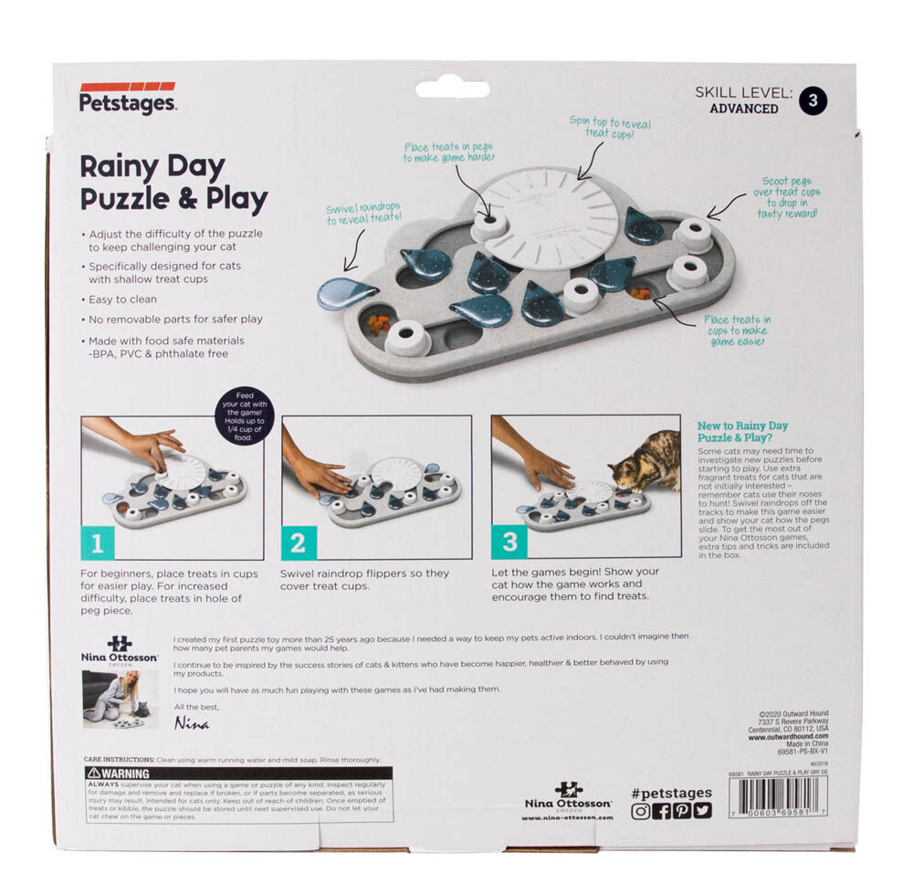 Nina Ottosson Rainy Day Puzzle & Play - Kattenspel