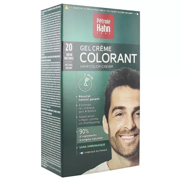 Gel Creme Colorante Suave Hahn sem Amônia nº 20 Castanho