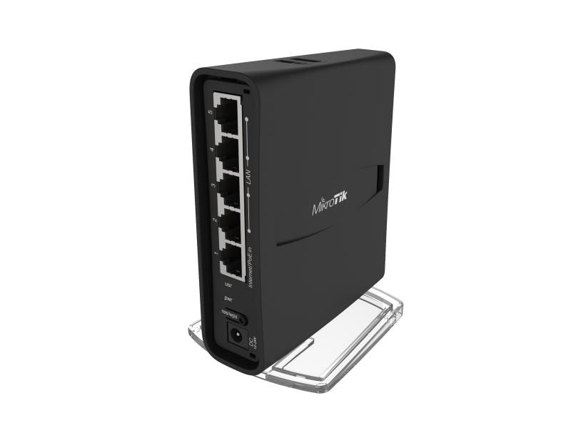 MikroTik Access Point RBD52G-5HacD2HnD-TC, hAP ac2 Dualband-Access Point für den Heimgebrauch