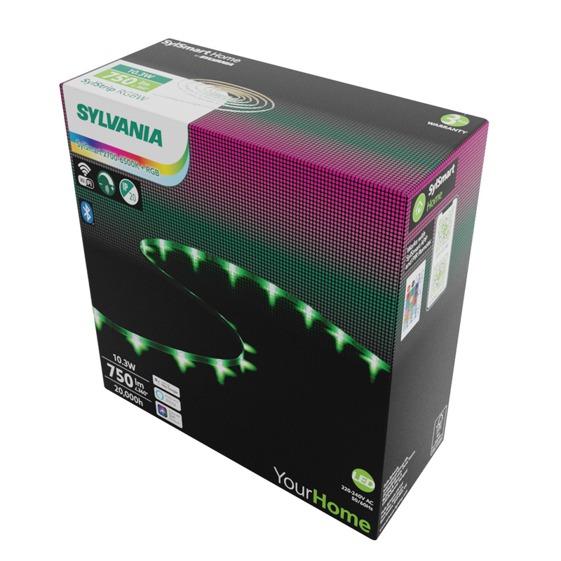 Sylvania Sylsmart Sylstrip 5M 10.3W 2700K-6500K+RGB