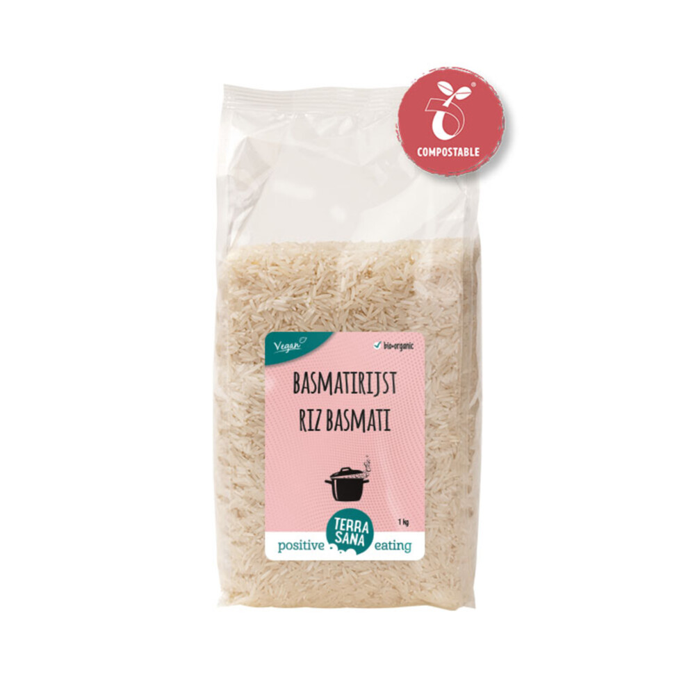 Terrasana Basmatirijst Wit 1 kg