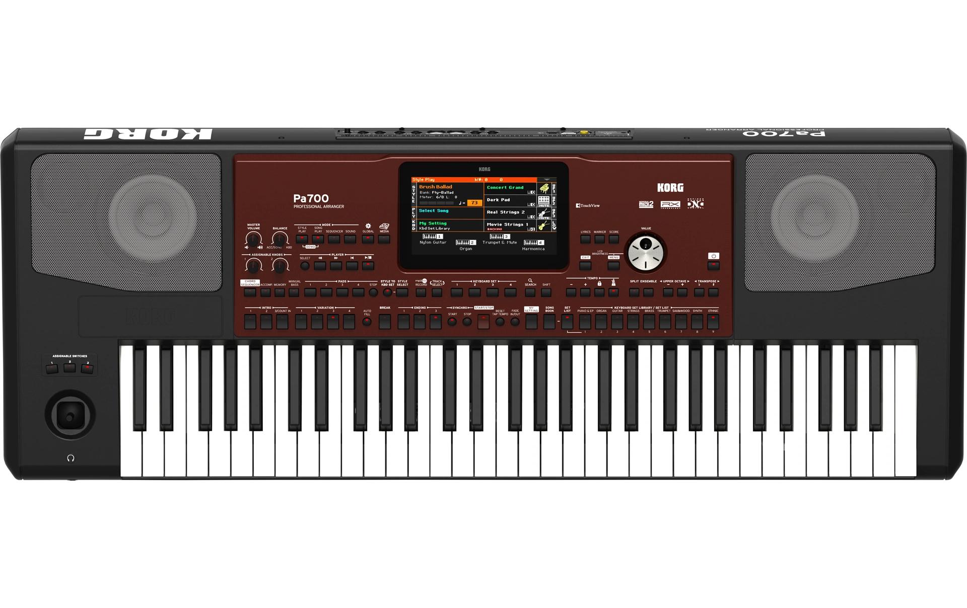 Keyboard PA700<br>Keyboard mit 61 Tasten