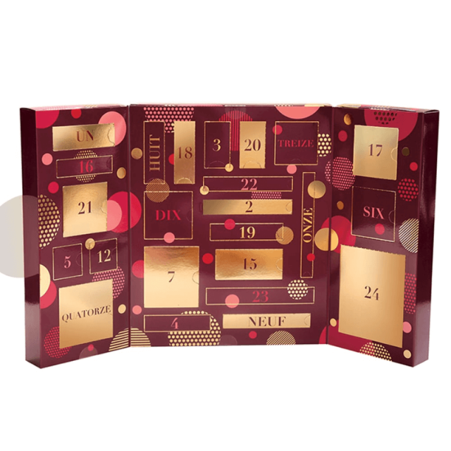 Calendrier de l'Avent 24 Coffret de 24 maquillages PARISAX