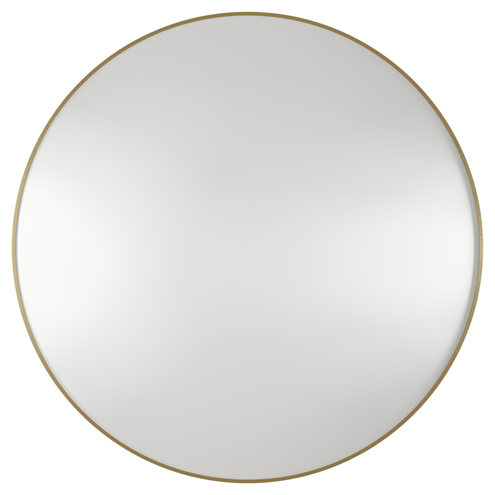 Haceka Deco ronde spiegel 80cm goud geborsteld