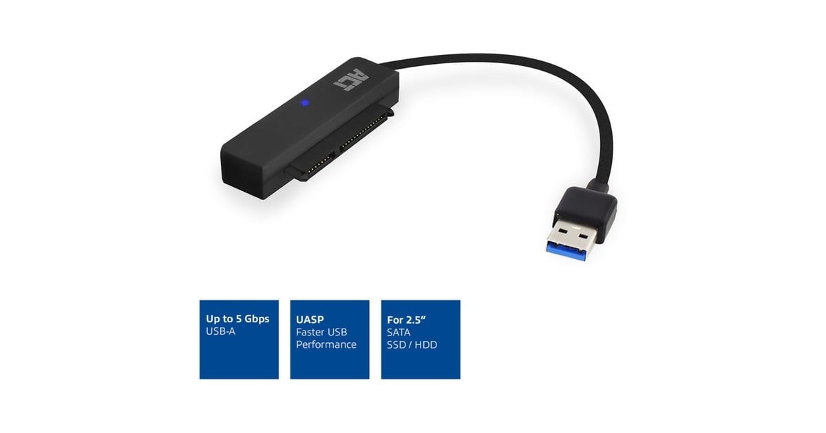ACT ConnectivityUSB adapterkabel naar 2,5