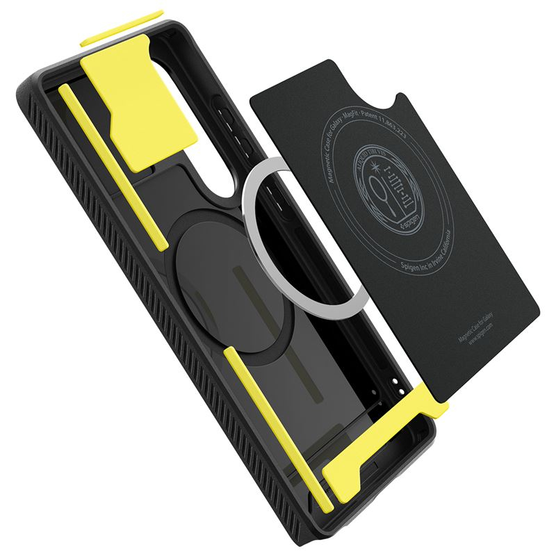 Samsung Galaxy S25 Ultra Rugged Armor Case Hülle MagSafe-Modul (ACS08951) - Schwarz (Matt)