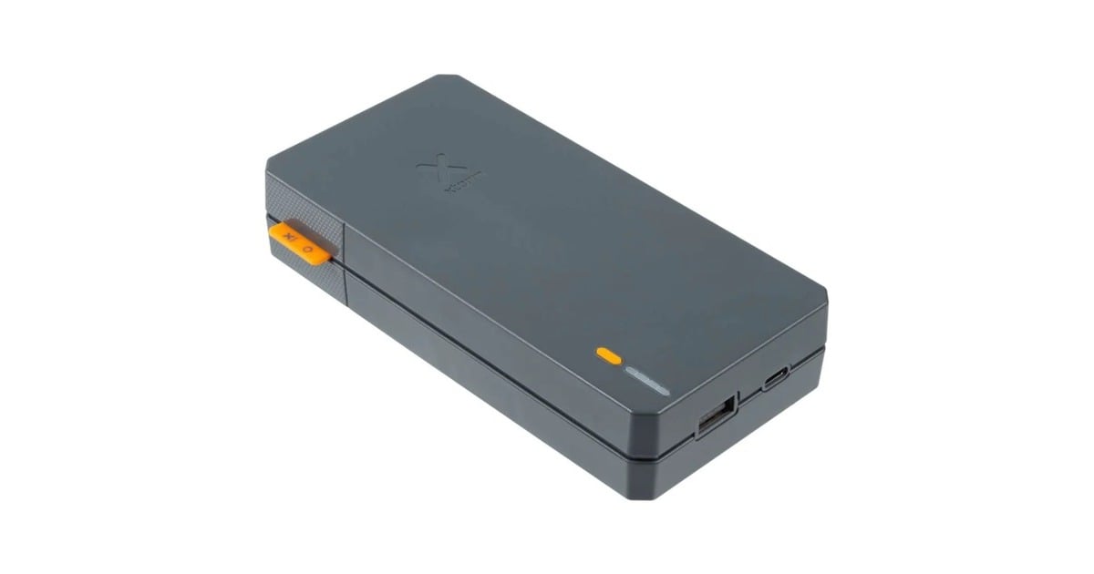 XtormEssential Powerbank 20.000 mAh - 15 W  (Grijs, USB-A, USB-C)