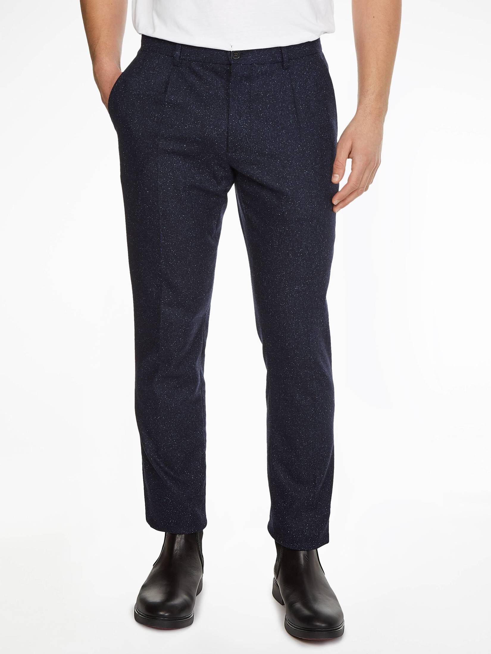 Tommy Hilfiger| Herren Hose DENTON DONEGAL 1 PLEAT