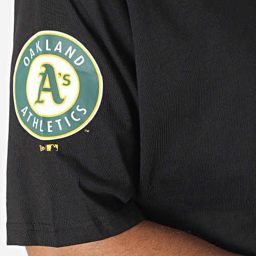 Tee Shirt MLB Large Logo Oakland Athletics 60416322 Noir