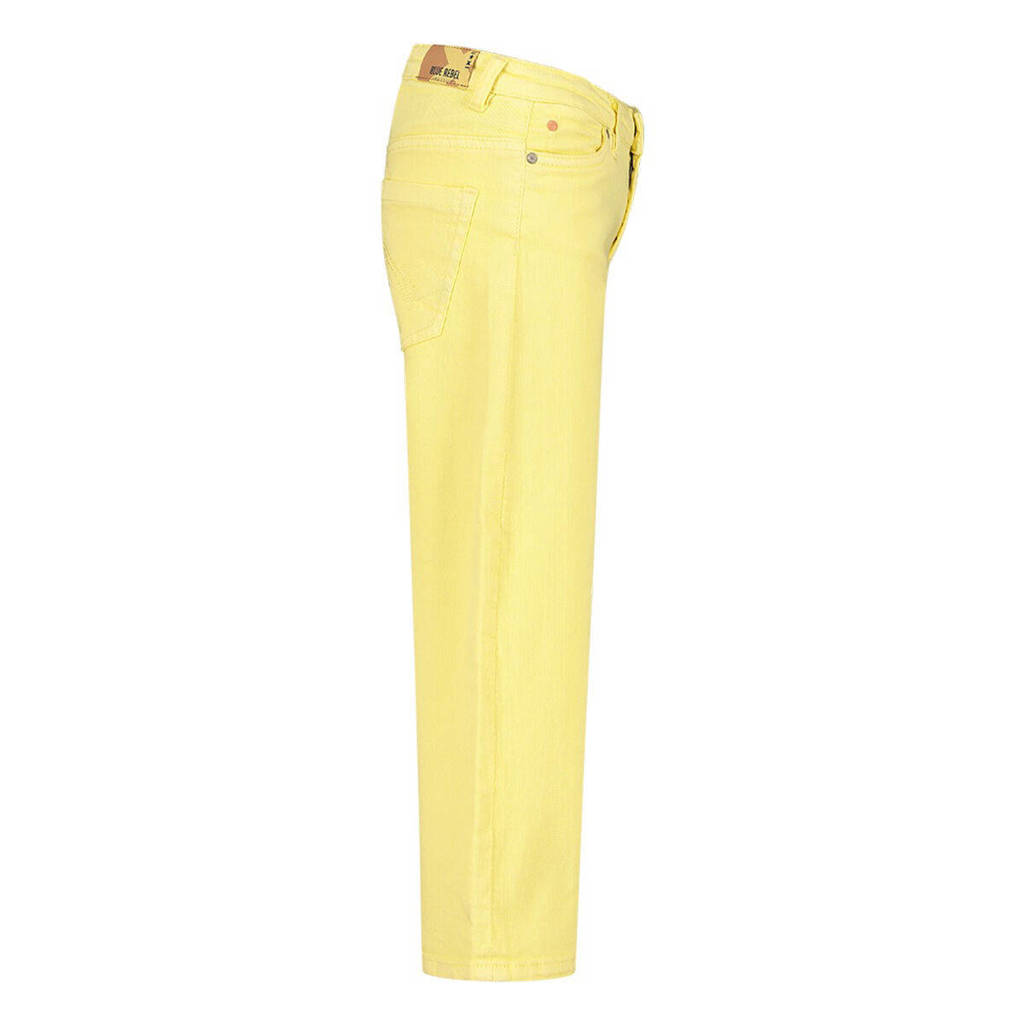 Blue Rebel wide leg jeans Alba elfin yellow
