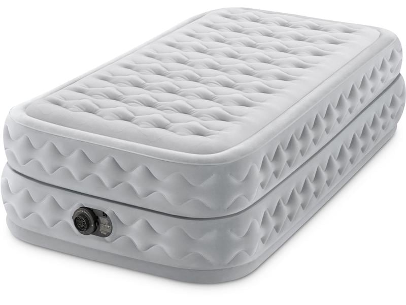 Intex Luftbett Dura Beam Deluxe Supreme Twin 99 x 191 x 51 Luftbett mit integrierter Pumpe