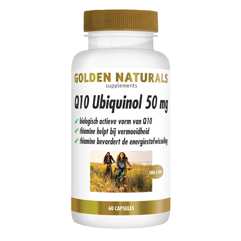 Golden Naturals Q10 Ubiquinol 50mg60 vegacapsules
