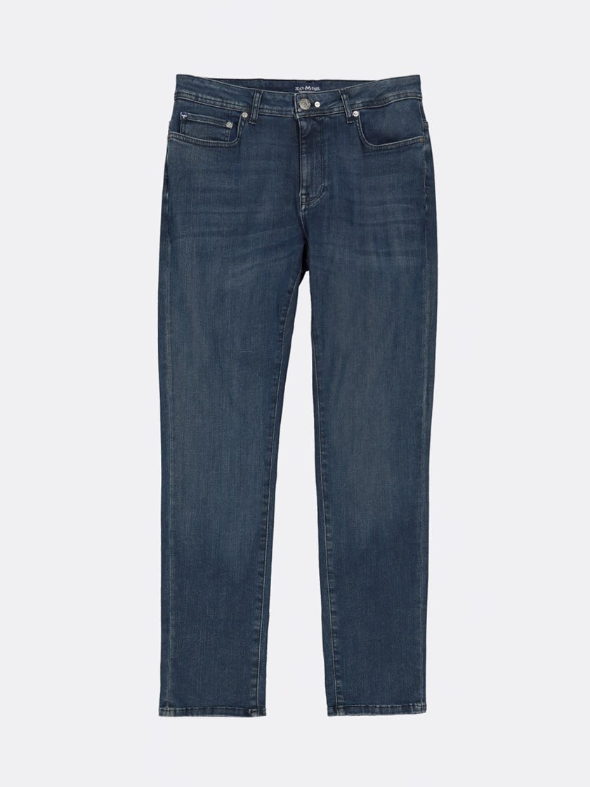 Alain Deep Blue Hyper Stretch Jeans Light Stonewash   Us