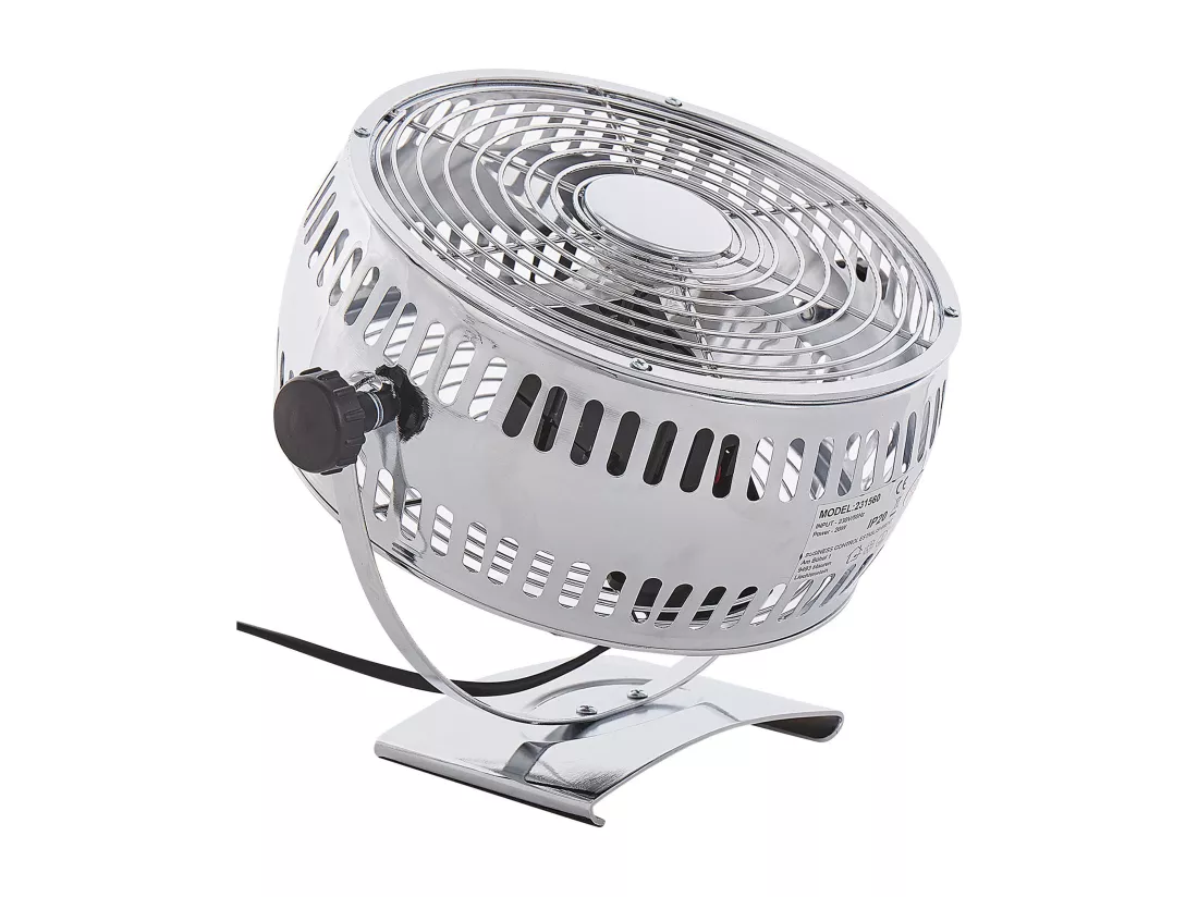 Ventilateur de table RIBBLE Argenté