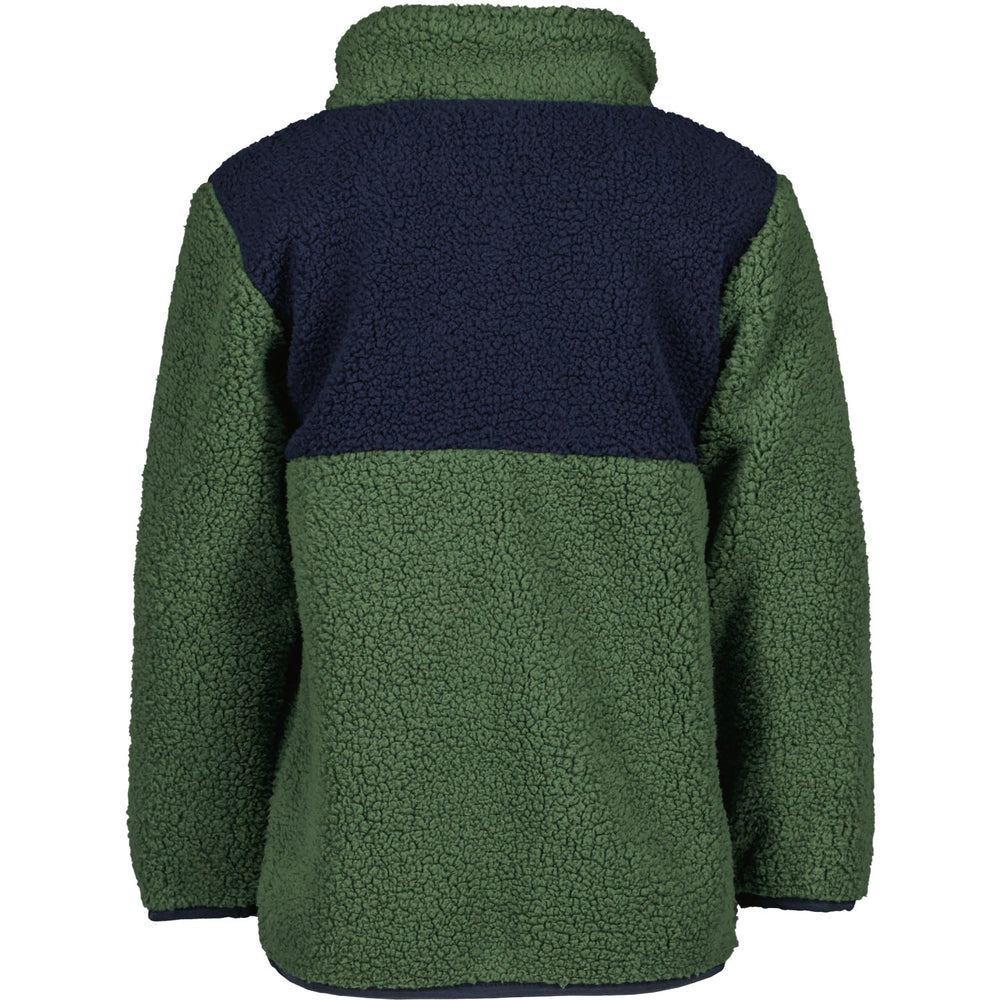 Køb Didriksons Pine Green Gosig Kids Halfzip Fleece Jakke