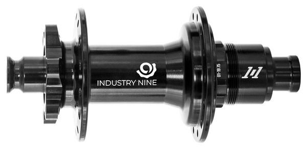 Moyeu Arrière Industry Nine 1/1 Mountain Classic | 32 Trous | Boost 12x148 mm | 6 Trous | Noir