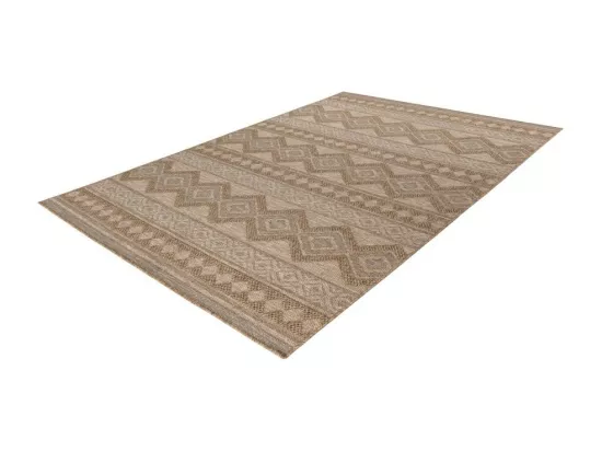 Tapis 150x80cm, design C203A coloris naturel - Confort et élégance pour votre intérieur