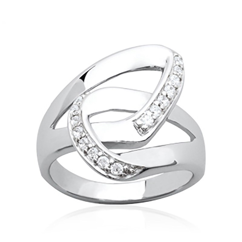 Bague Femme - Argent 925 - Oxyde de zirconium