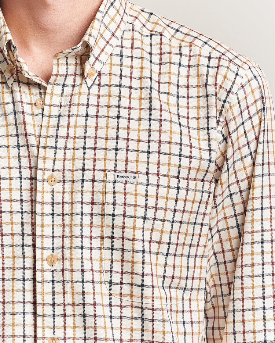 Barbour Lifestyle Sporting Tattersall Comfort Fit Shirt Copper