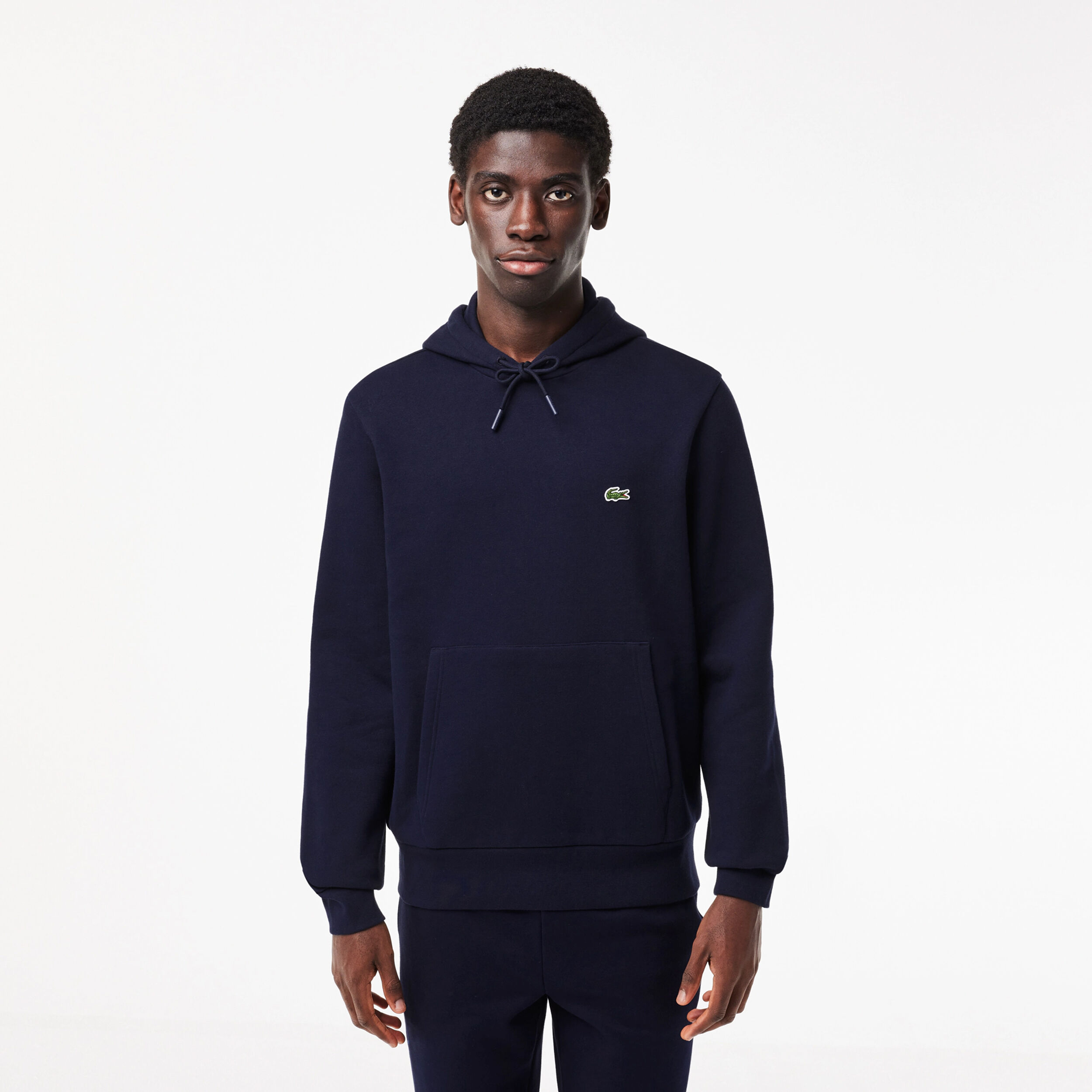 Lacoste Sweat À Capuche Hommes - Bleu Foncé