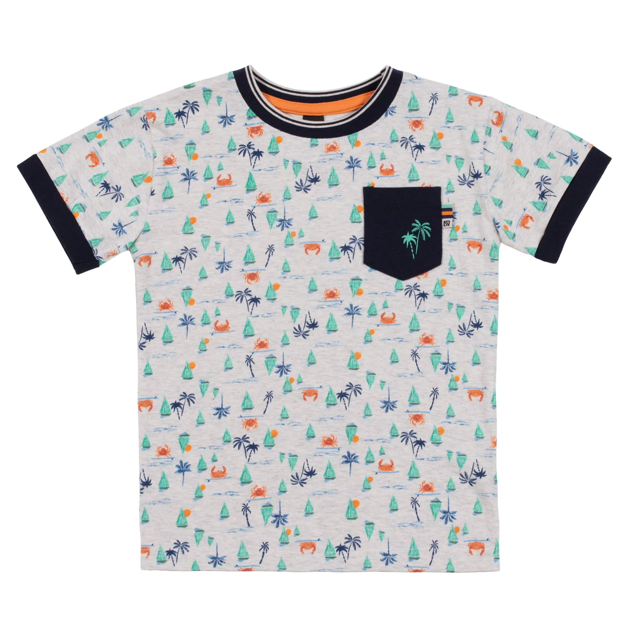 Nanö T-Shirt Imprimé Méditerranée 2-6ans