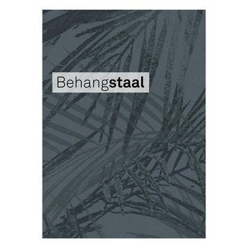 Behangstaal vliesbehang summer blauw (dessin 105736)