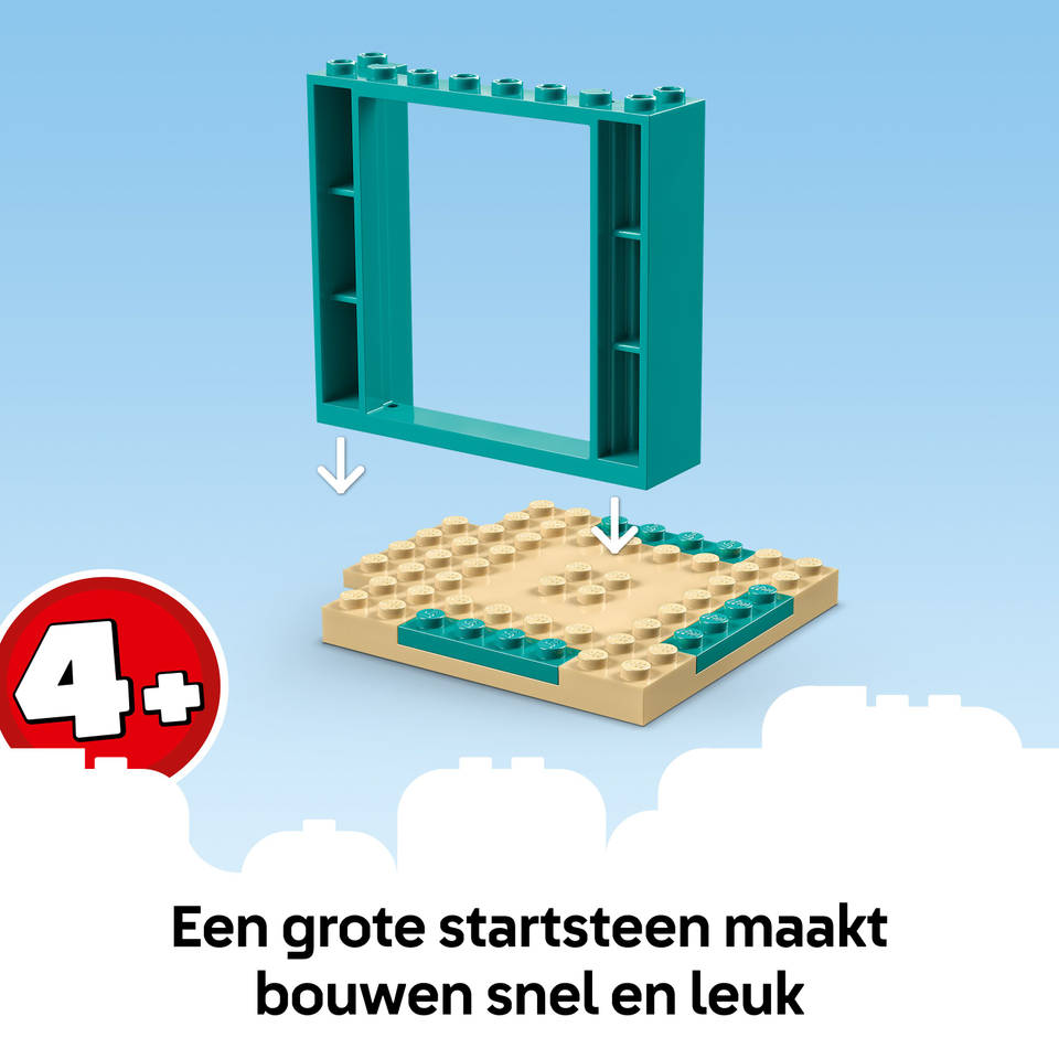 LEGO Bluey Bluey en Chloé in de speeltuin 11201