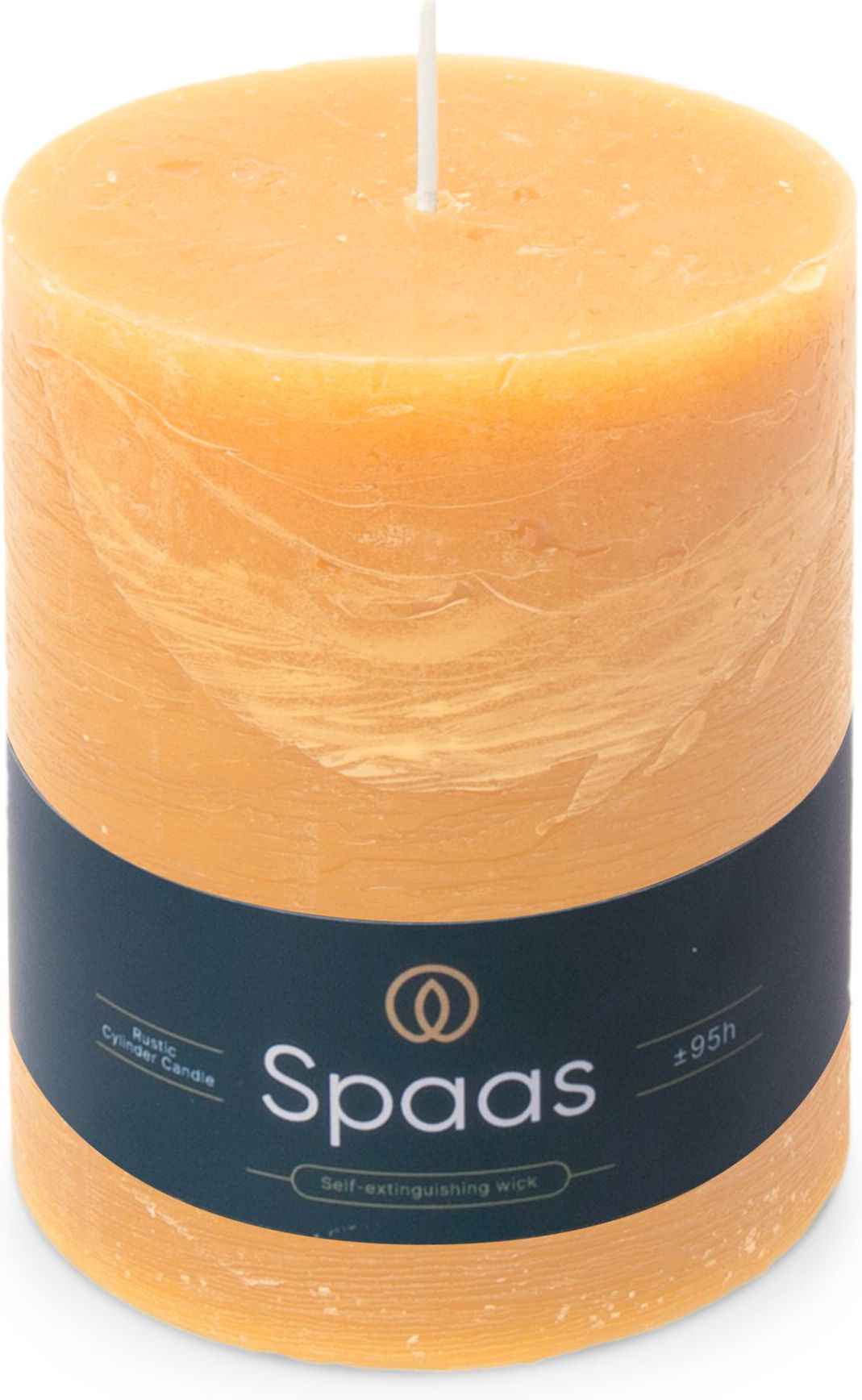 Spaas stompkaars Essential collection beige 95 uur D 10 H 13 cm
