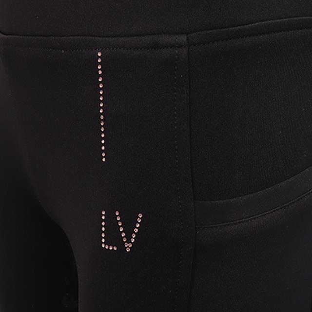 Paardrijlegging La Valencio LVWella Full Grip Kids Grijs-zwart