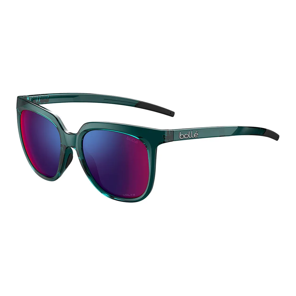Bolle GLORY - Lunettes de soleil polarisés teal crystal shiny/volt+ ultraviolet