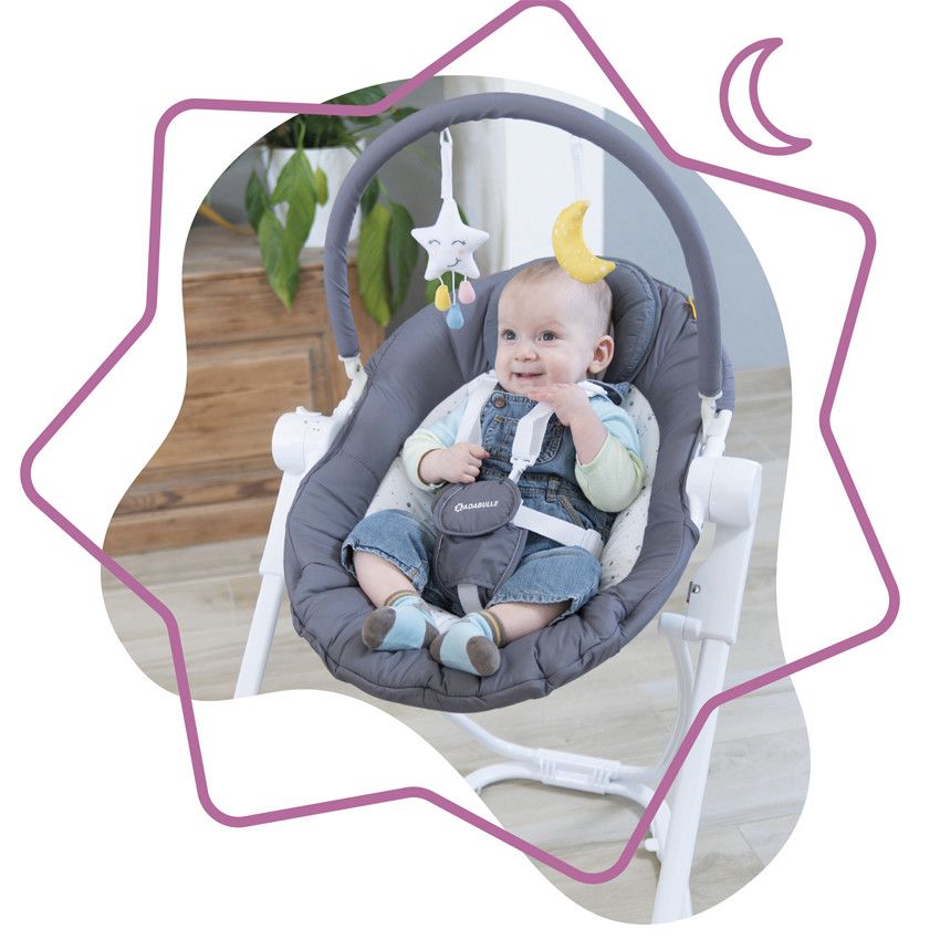 Transat en hauteur Compact'Up - Moonlight - Ecru