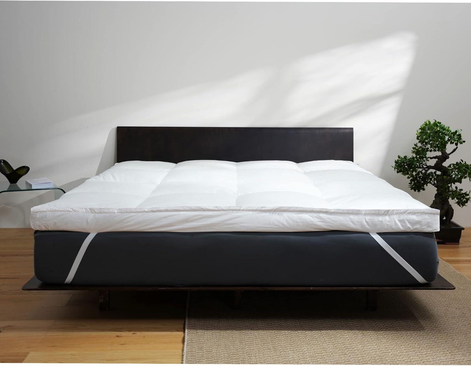 BEFA NATUR Made in Germany Matratzentopper zweilagig 90x200 cm aus 90% Daunen, Allergiker geeignet (Nomite), Öko-Tex 100 Klasse 1 Zertifiziert, EN Standart 12934, Downpass