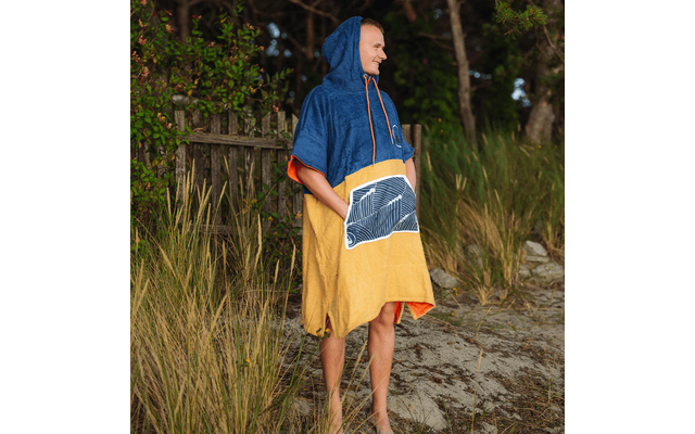 Wave Hawaii Flow Poncho L