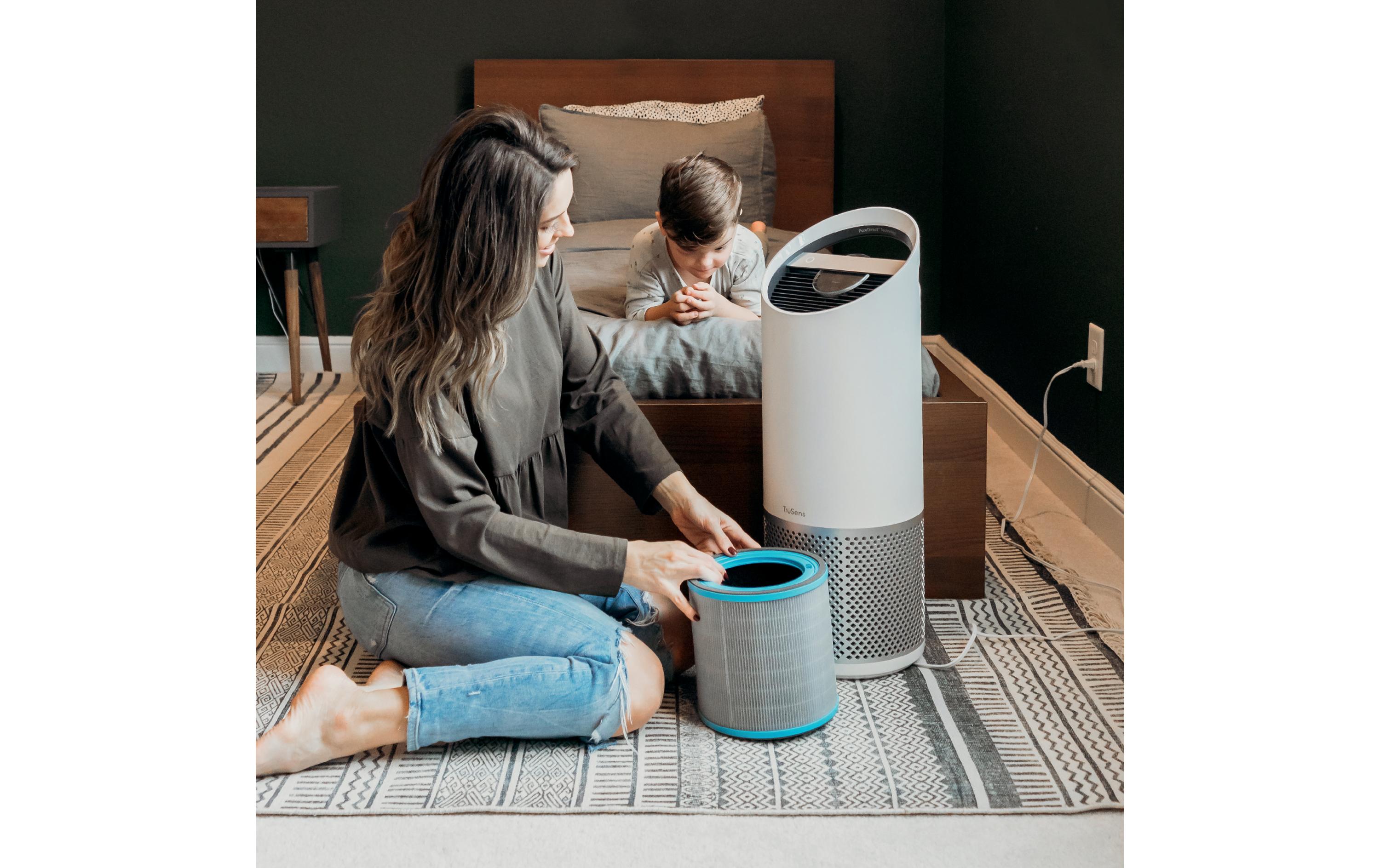 HEPA-Filter TruSens Allergie & Grippe 1 Stück3-in-1 HEPA Filtertrommel kompatibel mit Leitz TruSens Z-2000
