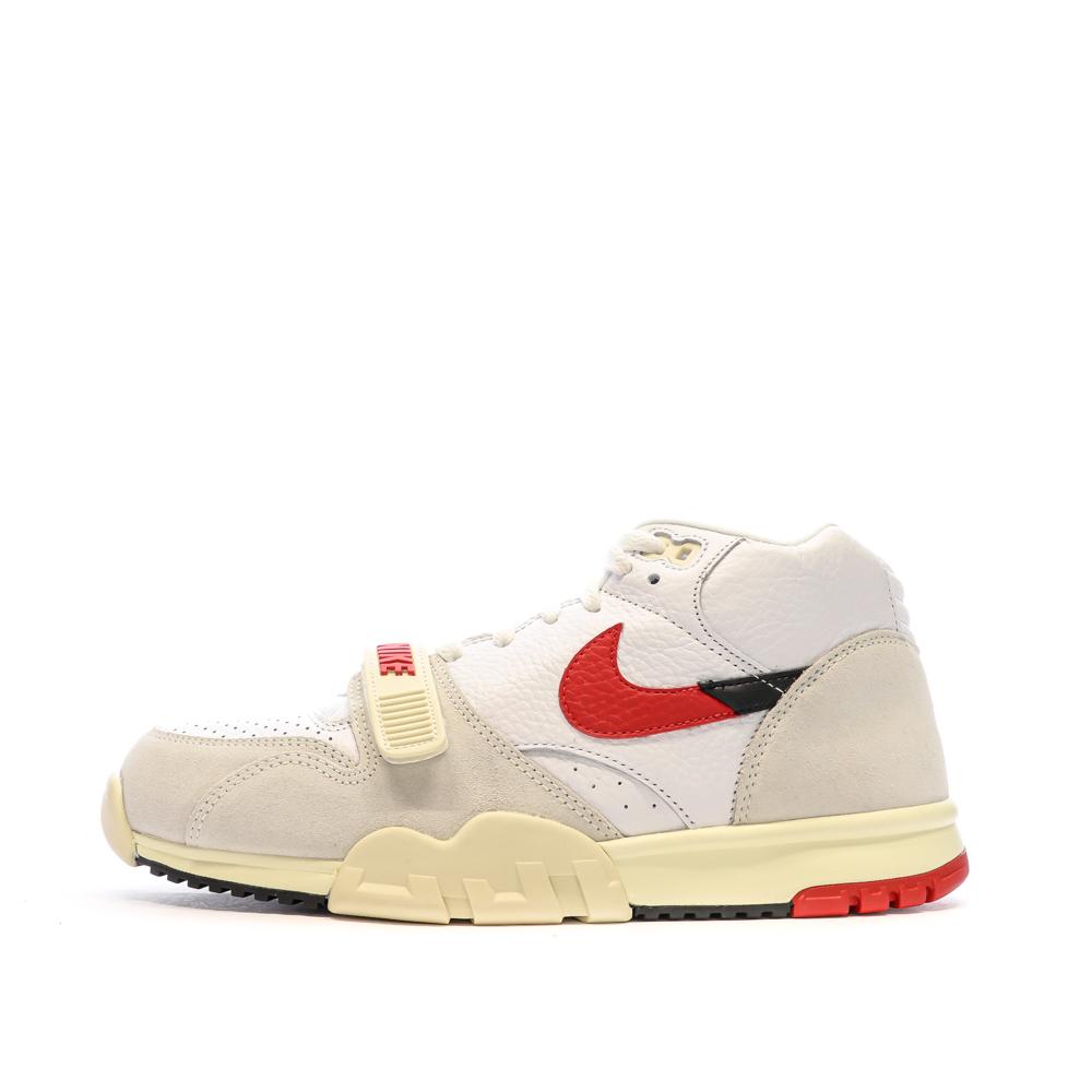 Nike Baskets Blanches/Grises Homme Nike Air Trainer 1