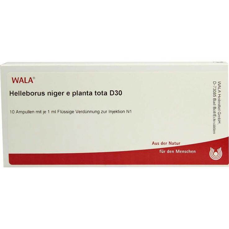 Helleborus Niger E Planta Tota D 30 Ampullen, 10X1 ml