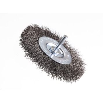 Irwin staaldraadband Ø 100x10 mm voor (accu)boormachine. Voor schuren steen.