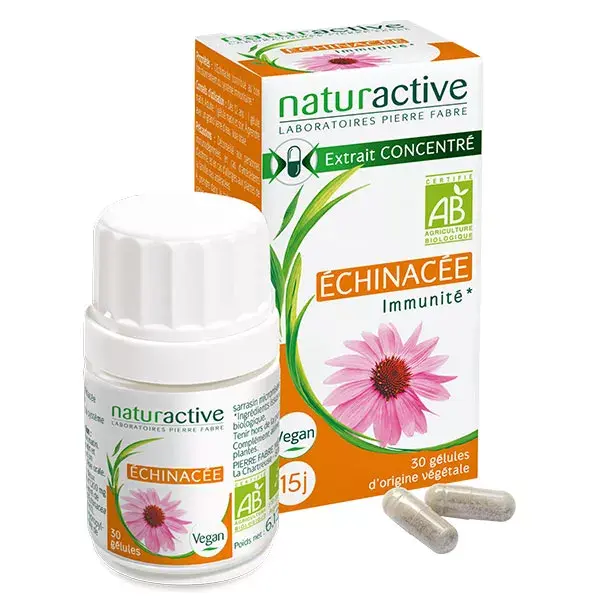 Naturaactive Echinacea Defesas Naturais 30 cápsulas