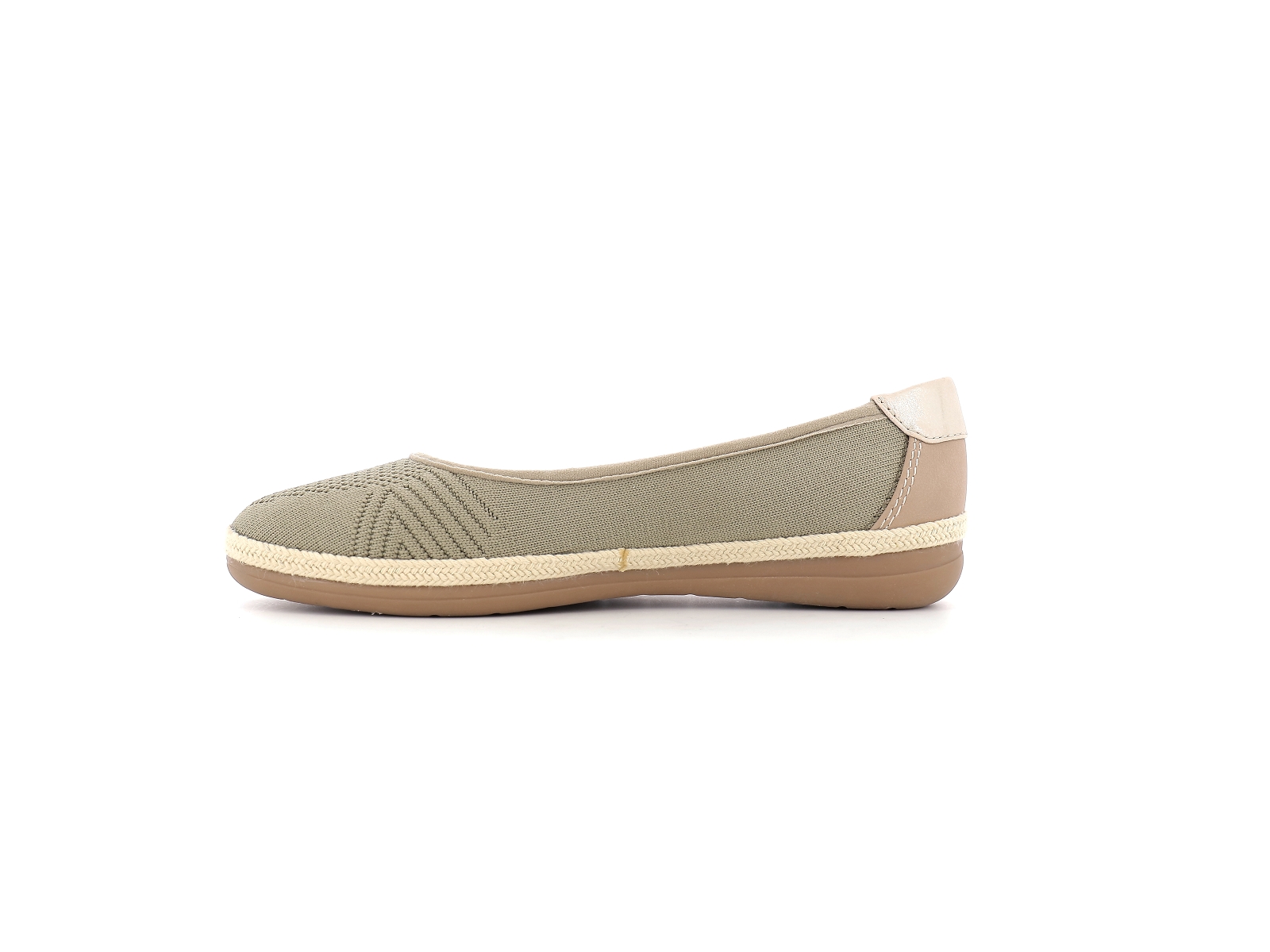 Jana  shoes-22168 Textile Kaki