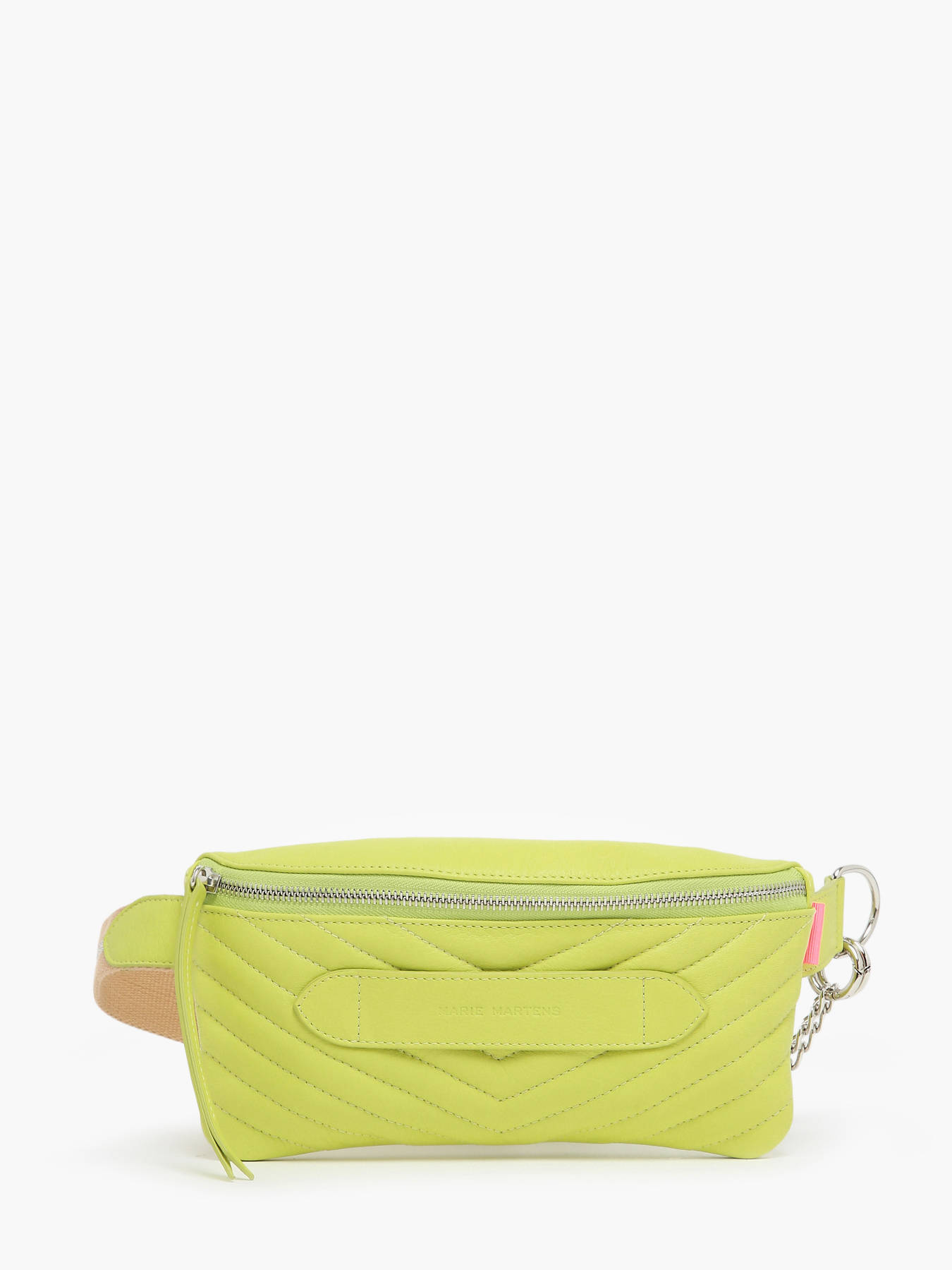 Sac ceinture Coachella matelass cuir MARIE MARTENS