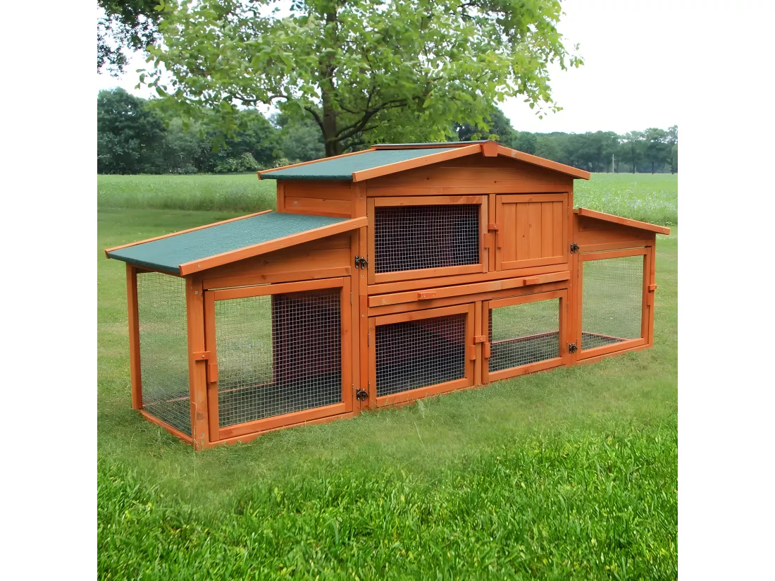 Cage Clapier Enclos lapin  pour lapins.Modele 043 etable du roi