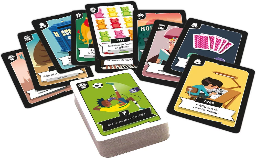 TIMELINE TWIST POP CULTURE - 100 CARDS